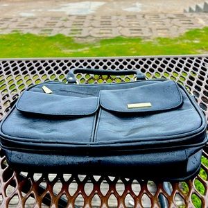 Collection Black Faux Leather Purse. Lucky July S… - image 1